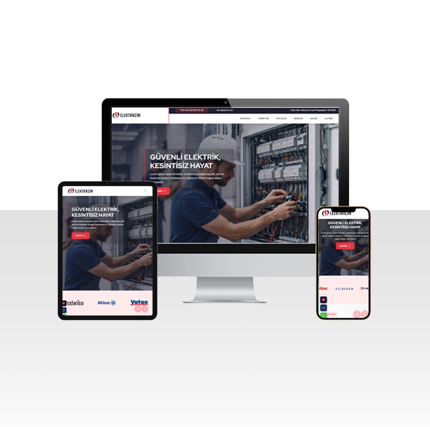 Elektrik ve Aydınlatma Sistemleri Hazır Web Sitesi Paketi - Ordu