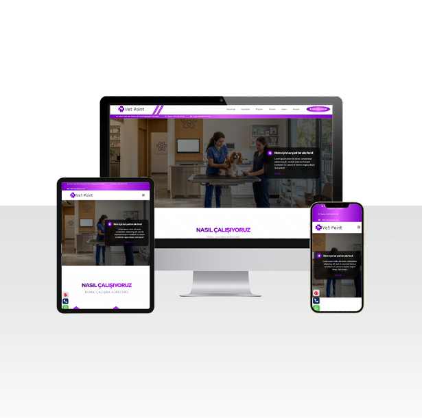 Veteriner Klinik ve Hizmetleri Hazır Web Sitesi Paketi - Şırnak