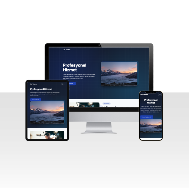 Randevu Sistemli Oto Yıkama ve Oto Tamir Hazır Web Sitesi Paketi