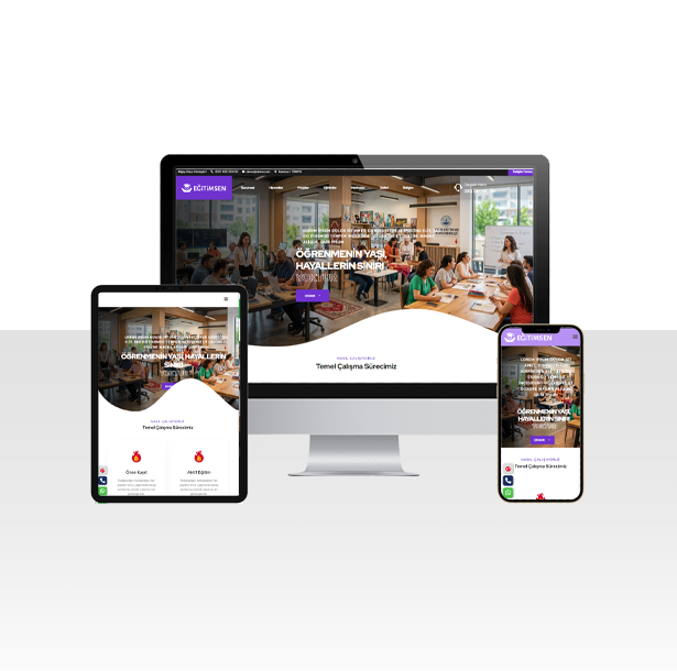 Eğitim ve Kurs Merkezi Hizmetleri Hazır Web Sitesi Paketi - Şampiyon
